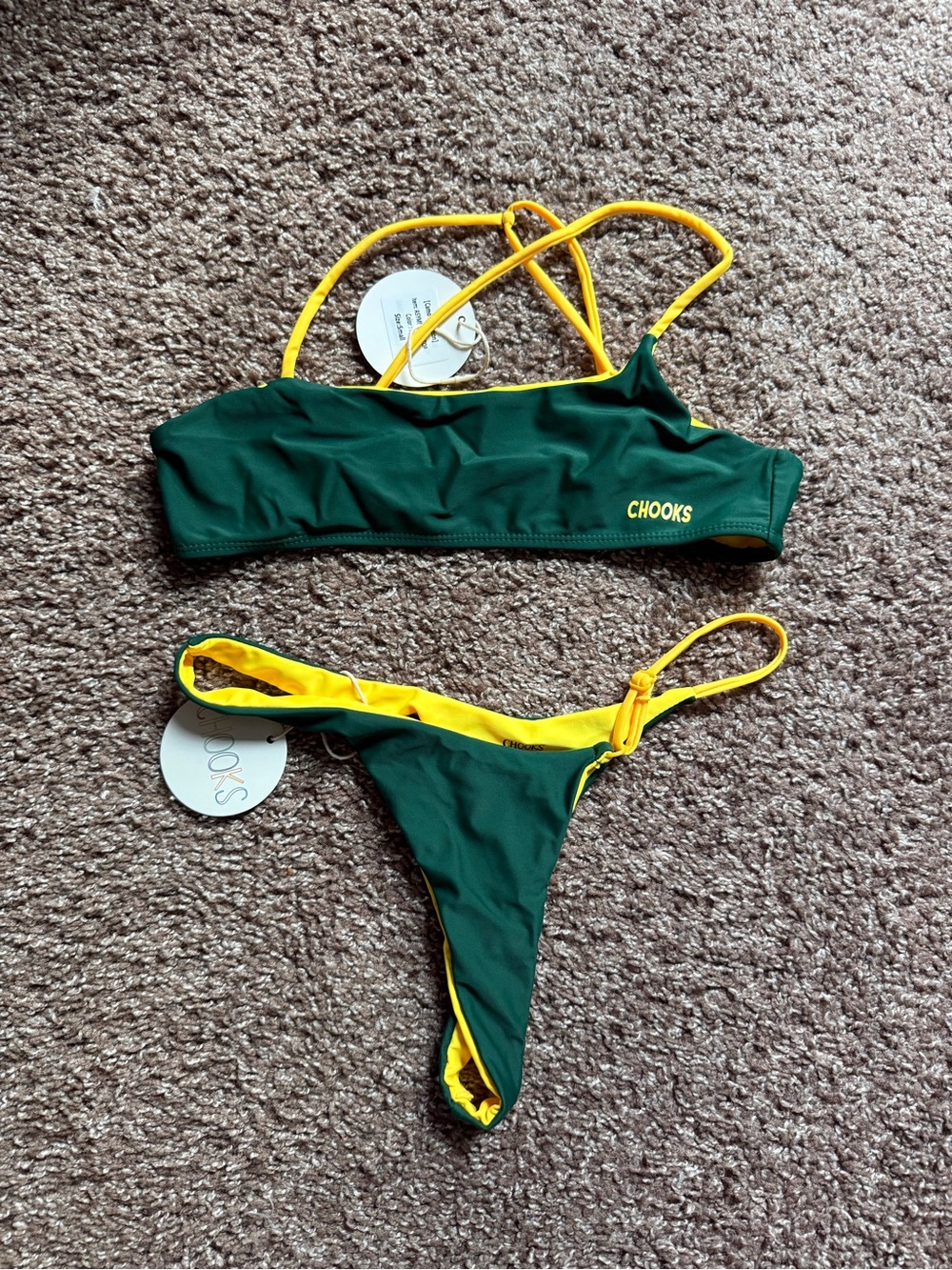Chooks BoutineLA asymmetrical bikini